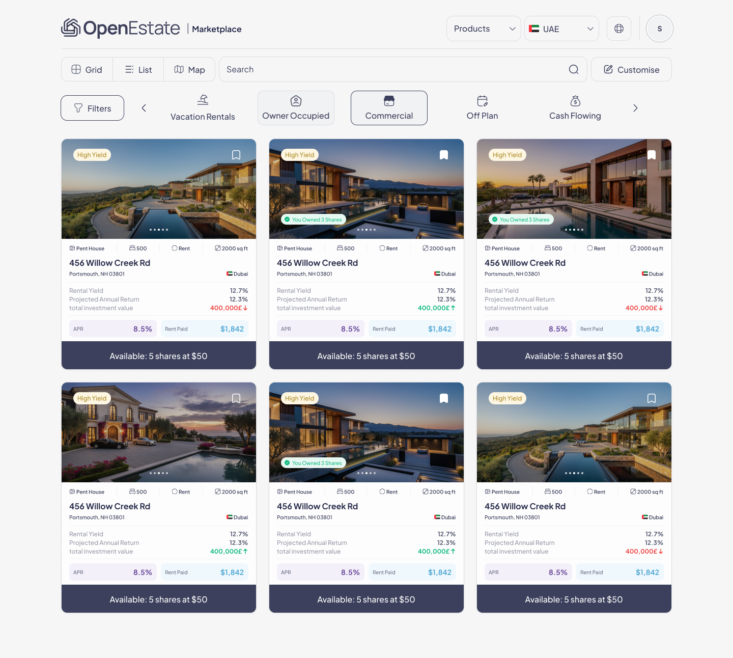 Marketplace — case study preview